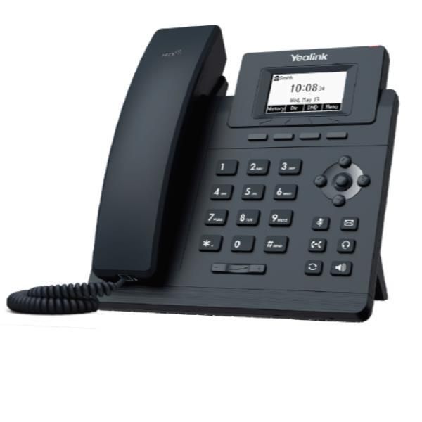 Yealink T30P Fixed IP Phone, Black LCD