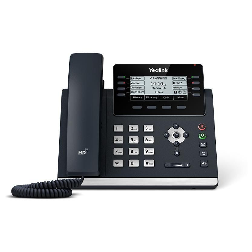 Yealink T43U Fixed Phone, Gray