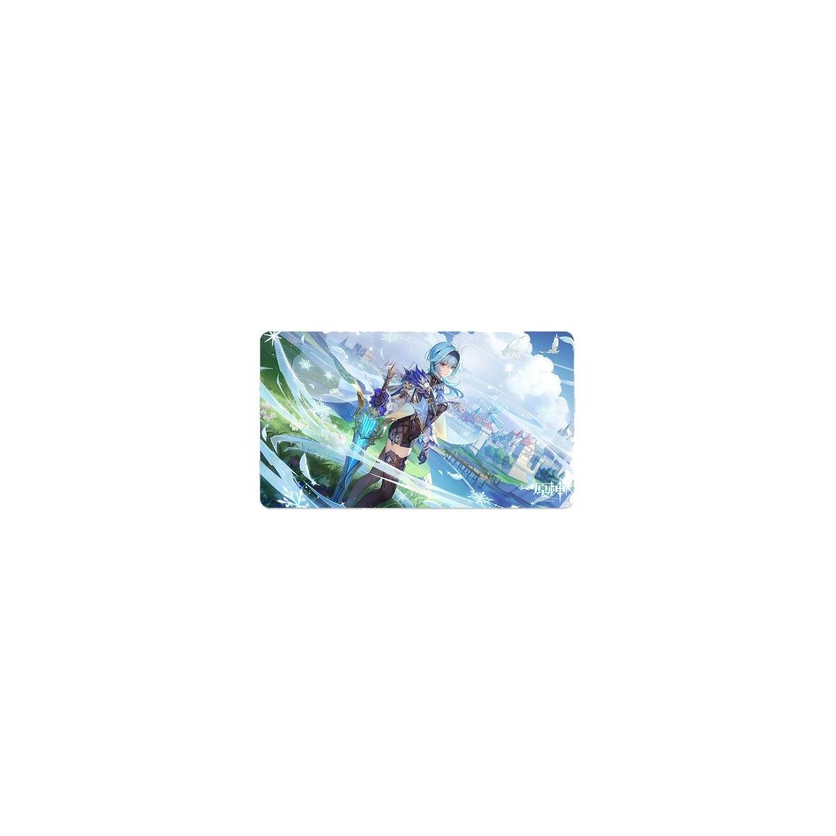 Tapis de souris Genshin Impact Danse des Vagues Éclatantes - Modèle Eula 70 x 40 cm