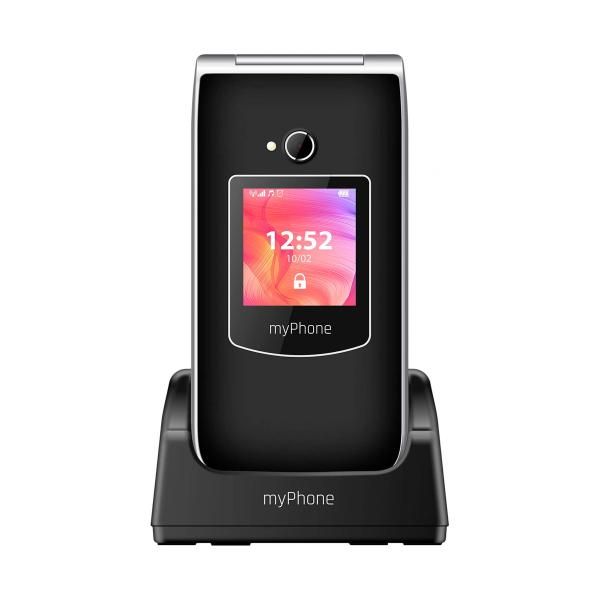 Myphone Rumba 2 Senior Phone, Black (2G, 2.4' Screen)