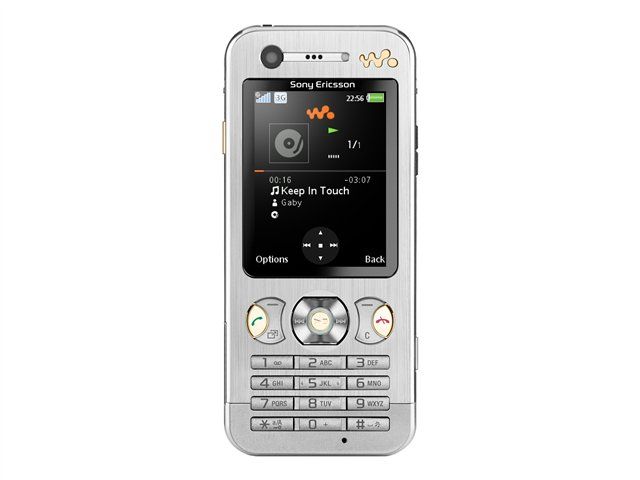 Sony Walkman W890i, Silver Glitter
