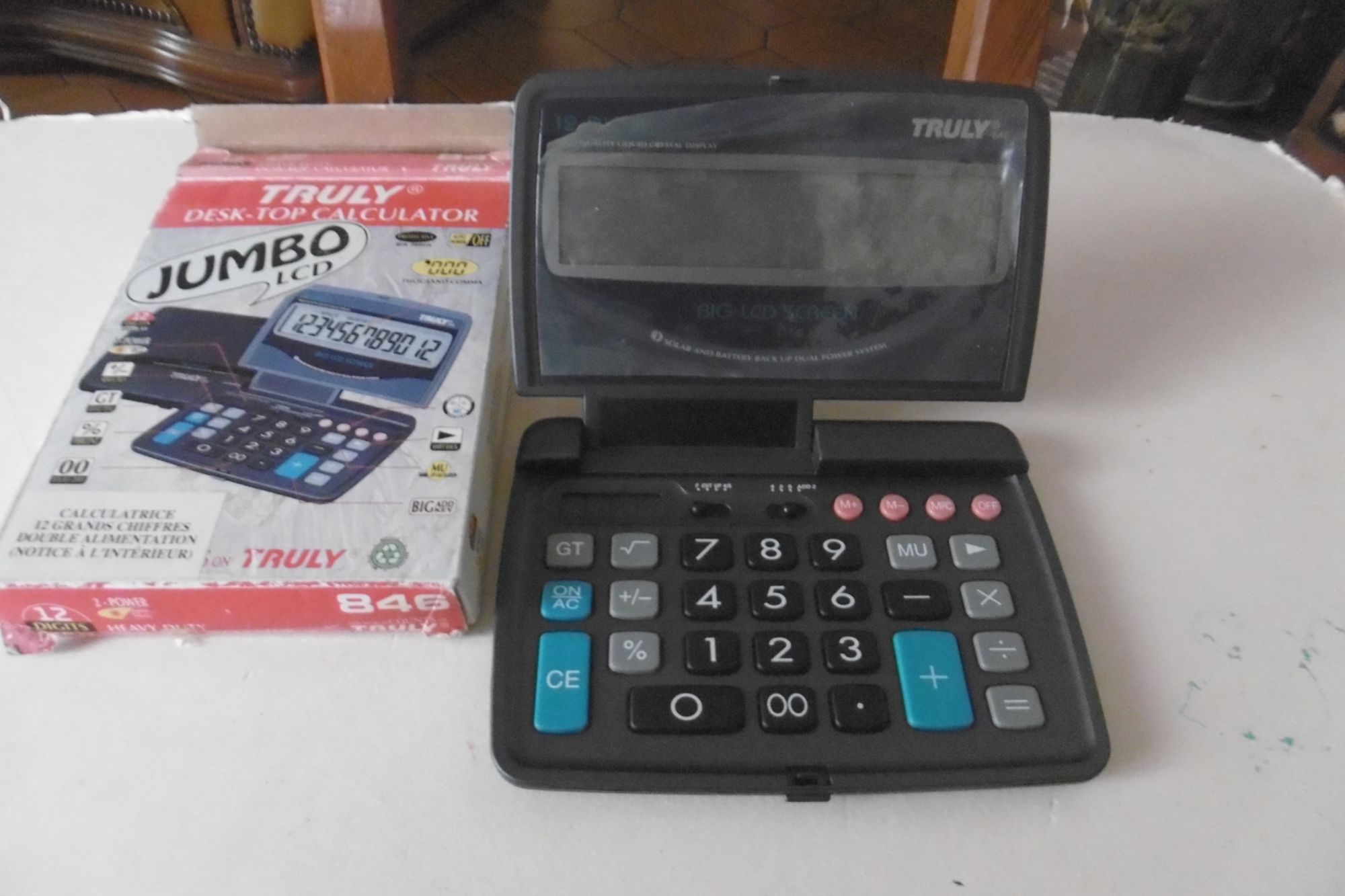 Truly 846 12-Digit Desktop Calculator