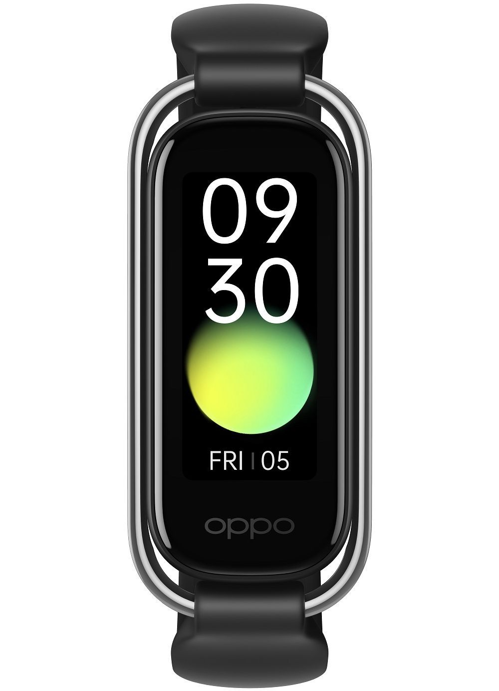 Cinturón OPPO - Reloj inteligente - Seguimiento de actividad - 12 modos deportivos - Seguimiento del sueño - Hasta 12 días de duración de la batería - Monitor de frecuencia cardíaca y SpO2 - Negro