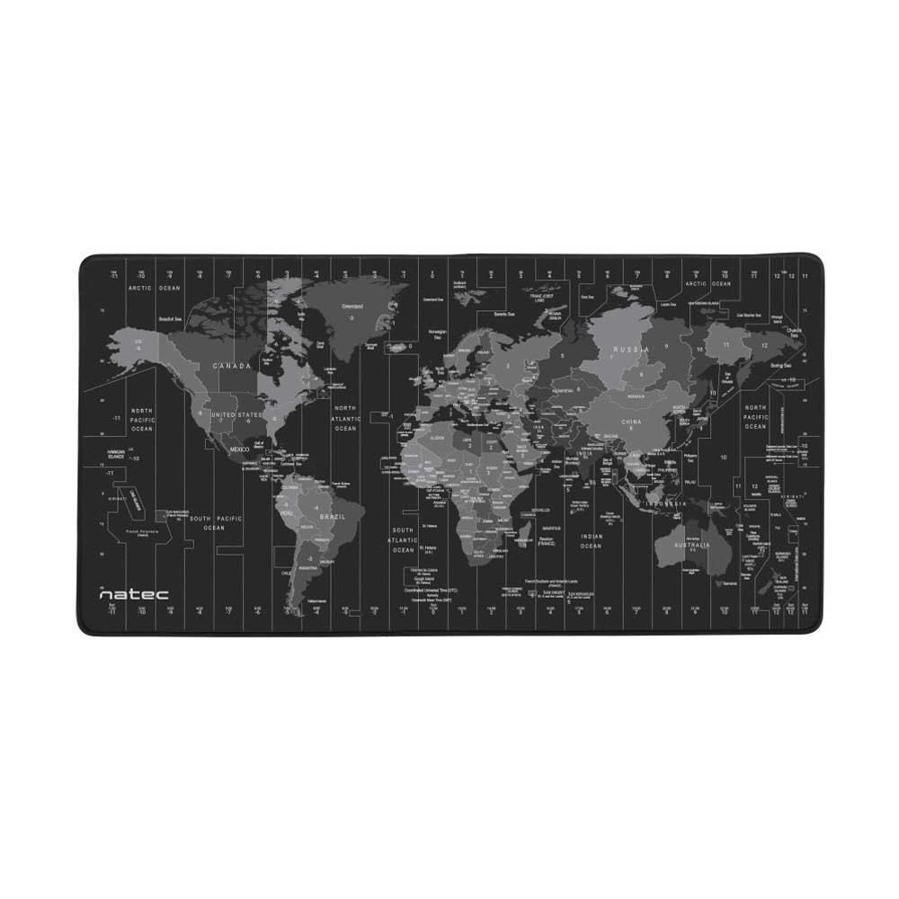 Natec Time Zone Map Mouse Pad (800x400 mm)