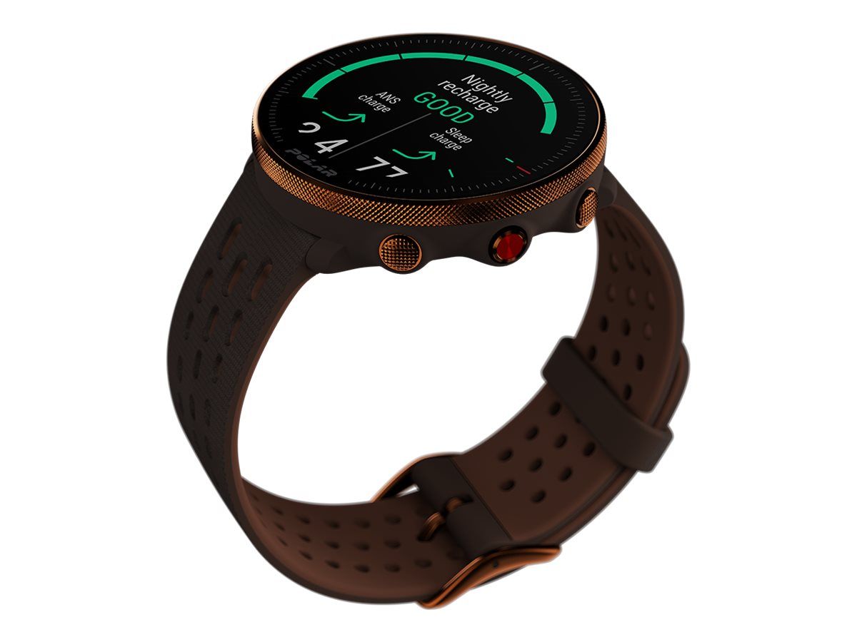 Polar Vantage M2 - Copper Brown - Sports Watch with Silicone Strap