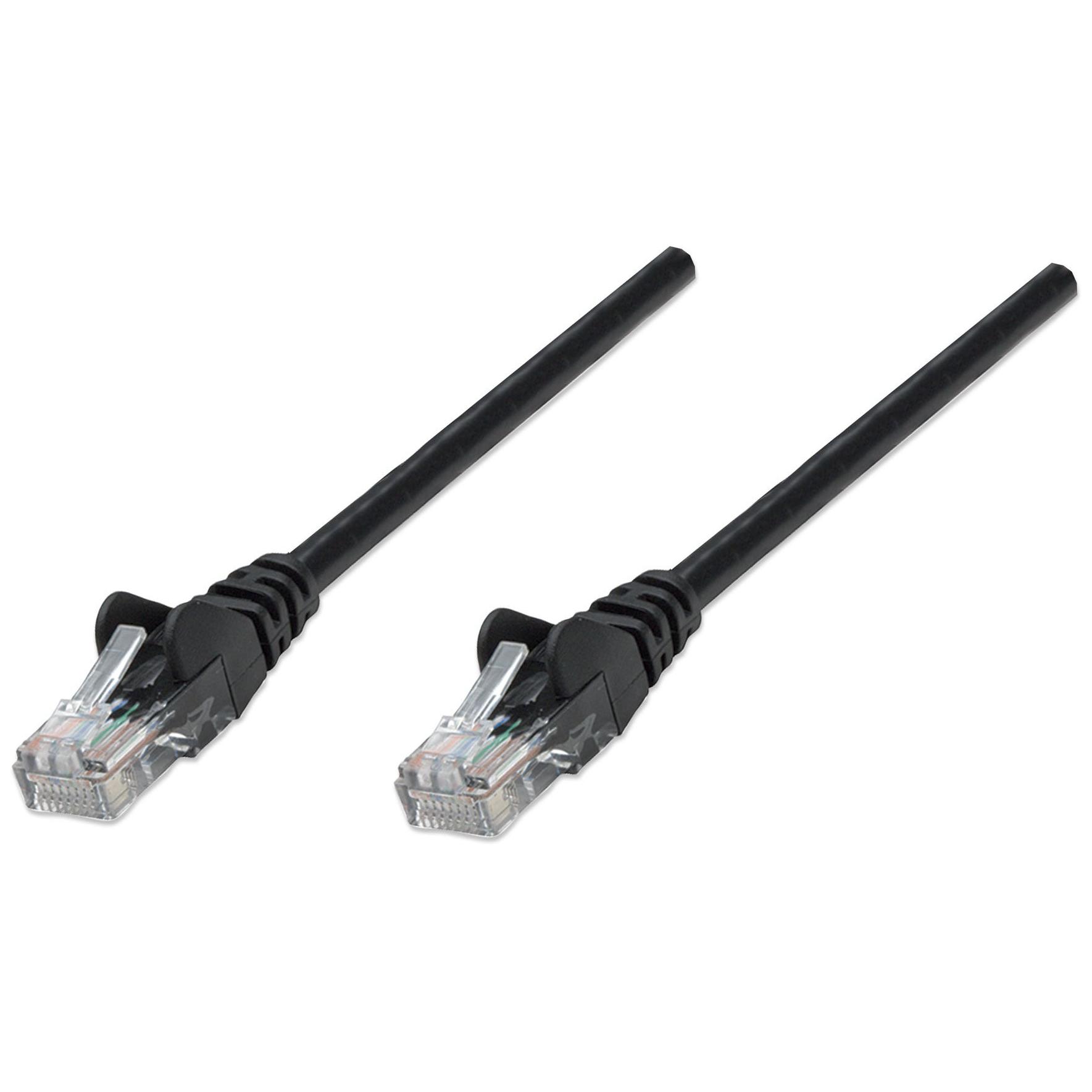 Intellinet Cat6 Network Cable 15m Black U/UTP (UTP)