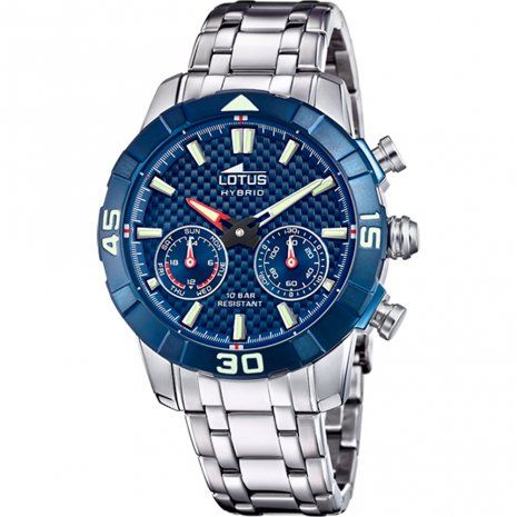 Lotus Smartime Connected Watch 45mm - Silver