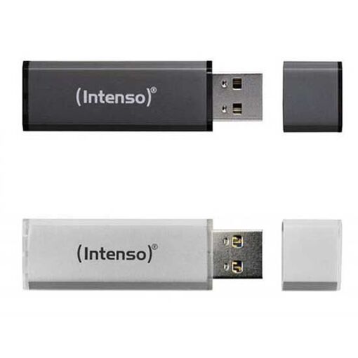Intenso Alu Line USB 2.0 Flash Drive Pack (2 x 32GB)