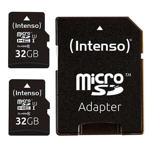 Intenso 32GB SDHC Memory Card Pack (2 Cards)