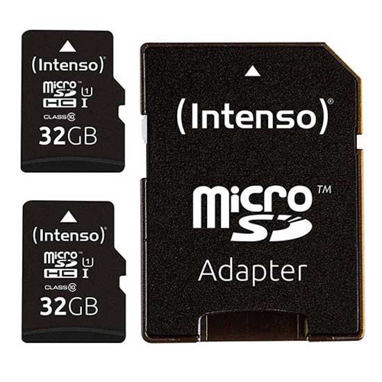 Intenso 32GB SDHC Memory Card Pack (2 Cards)