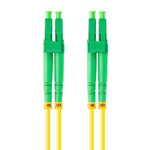 Câble optique Lanberg APC duplex LC G657A1 LSZH de 5 m