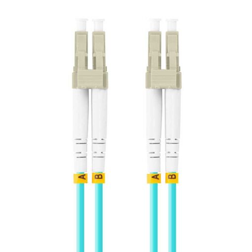 Lanberg Optical Fiber Cable LC UPC Duplex OM3 50/125 LSH 1M