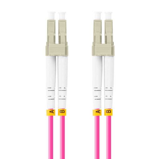 Lanberg Optical Fiber Cable LC UPC Duplex OM4 50/125 LSH 5m