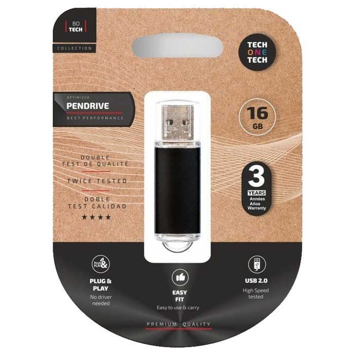 Llavero USB Tech One Tech Básico 2.0 de 16 GB