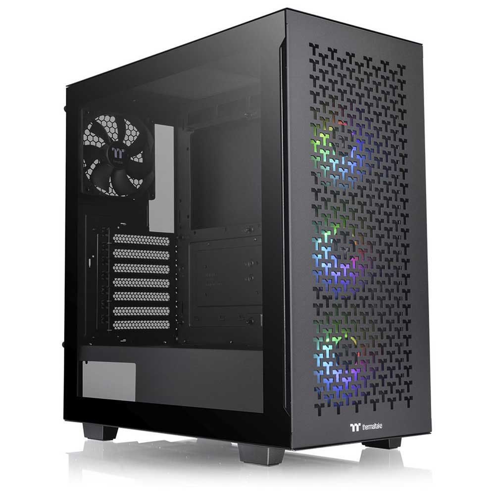 Thermaltake V350 TG Air RGB Mid-Tower ATX Computer Case - Black