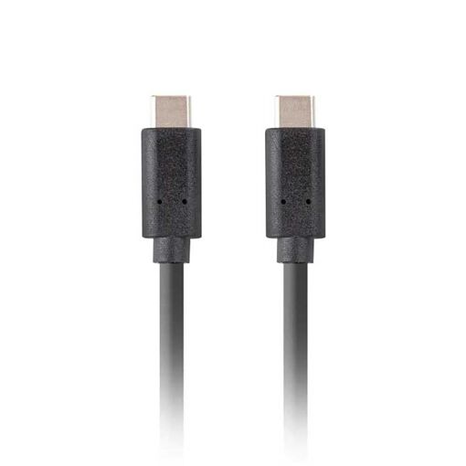 Câble Lanberg USB-C vers USB-C, 1,8 m, Noir
