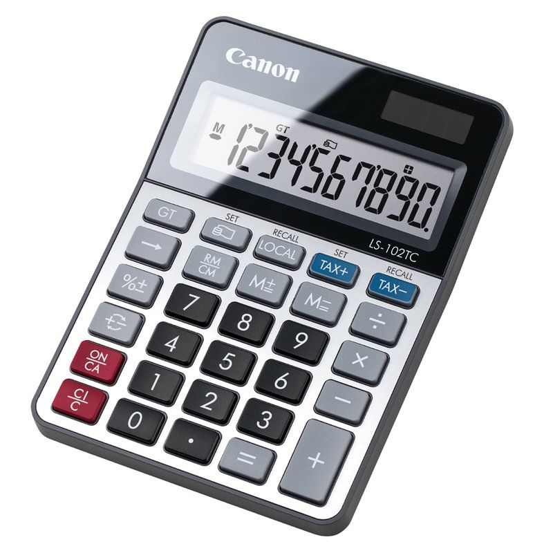 Canon LS-102 TC Basic Desk Calculator