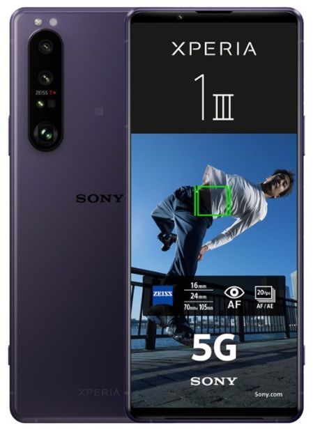 Sony Xperia 1 III 5G Dual SIM 512 GB Púrpura