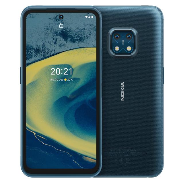 Nokia XR20 - 6.67" Dual SIM, Android 11, 5G, USB-C, 4GB RAM, 64GB, 4630mAh Battery, Blue