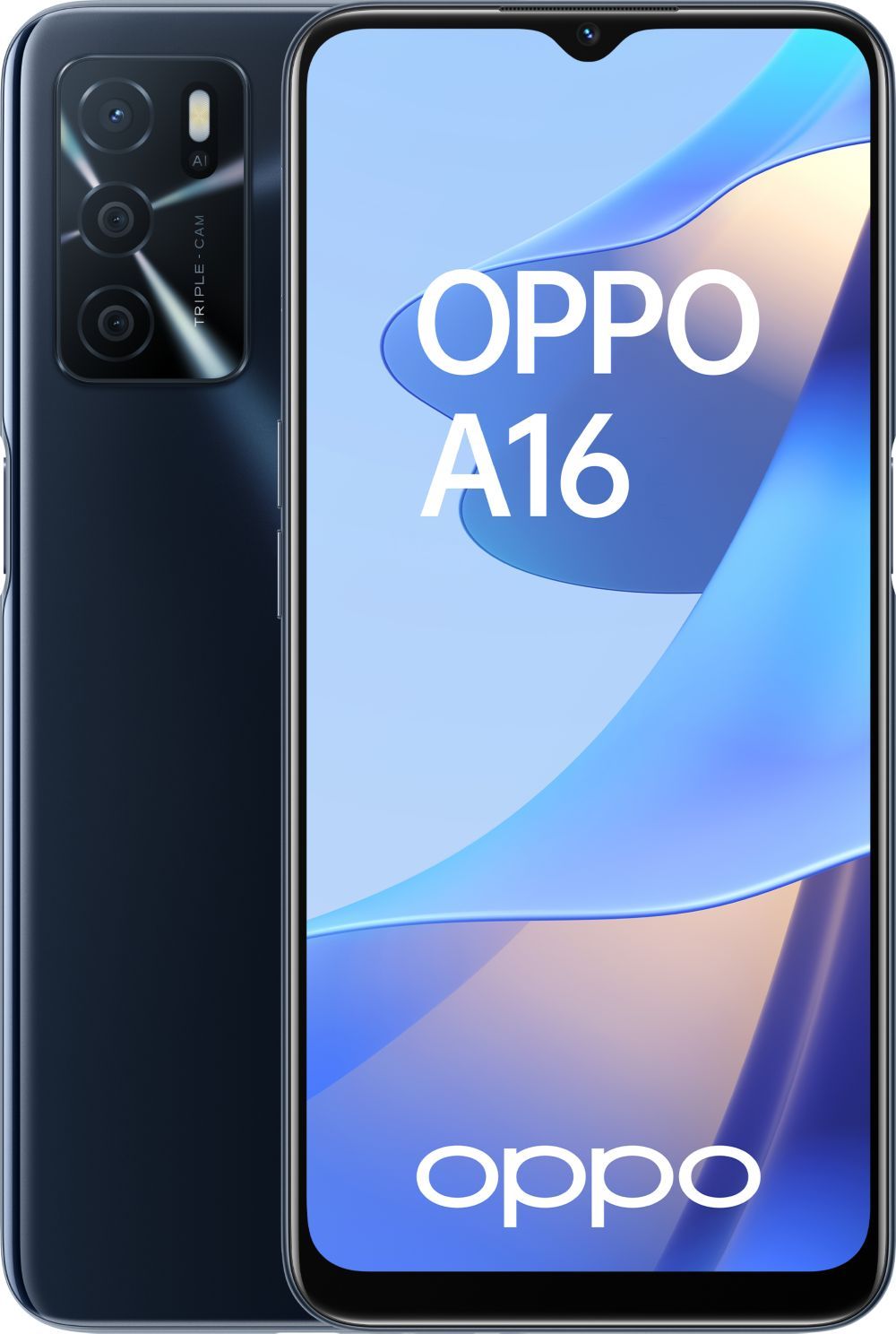OPPO A16 64GB (Black Crystal)