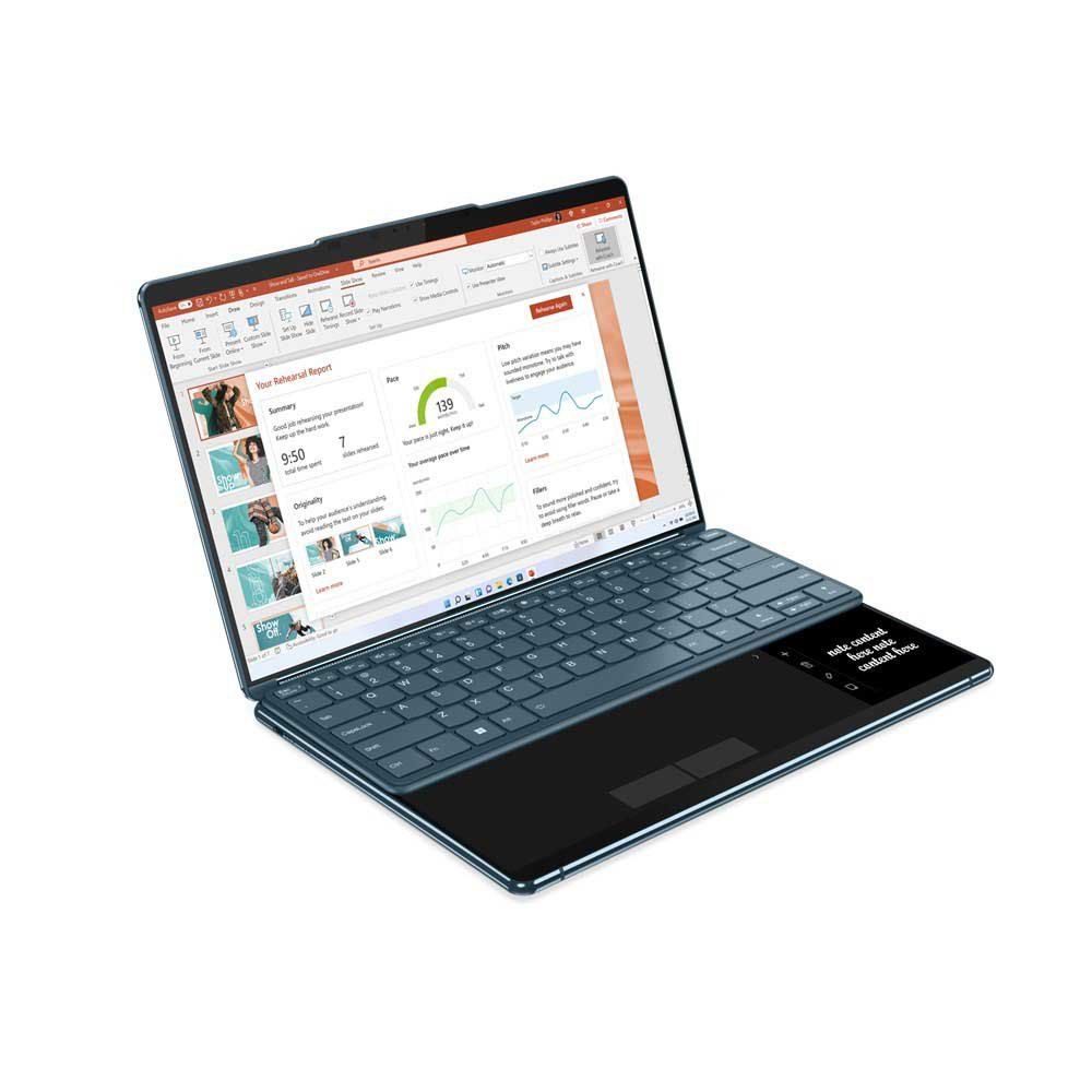 Portátil Lenovo Yoga Book 9 (13IRU8, 82YQ0033PB) de 13,3'', i7-1355U, 16GB de RAM, 1TB SSD