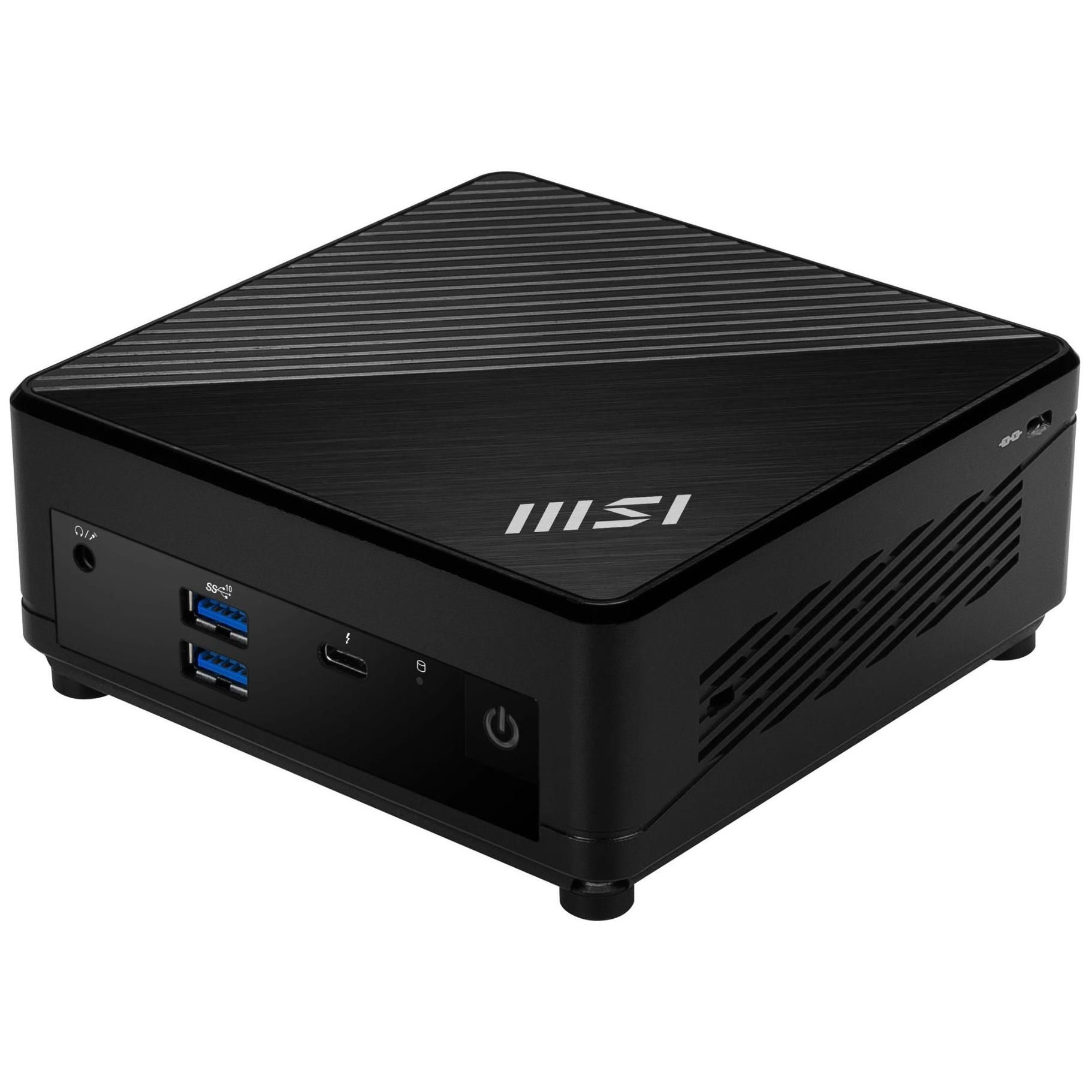 MSI Cubi 5 12M 001EU - Core i7 I7-1255U 16GB RAM 512GB SSD Graphics Intel Iris Xe - Black