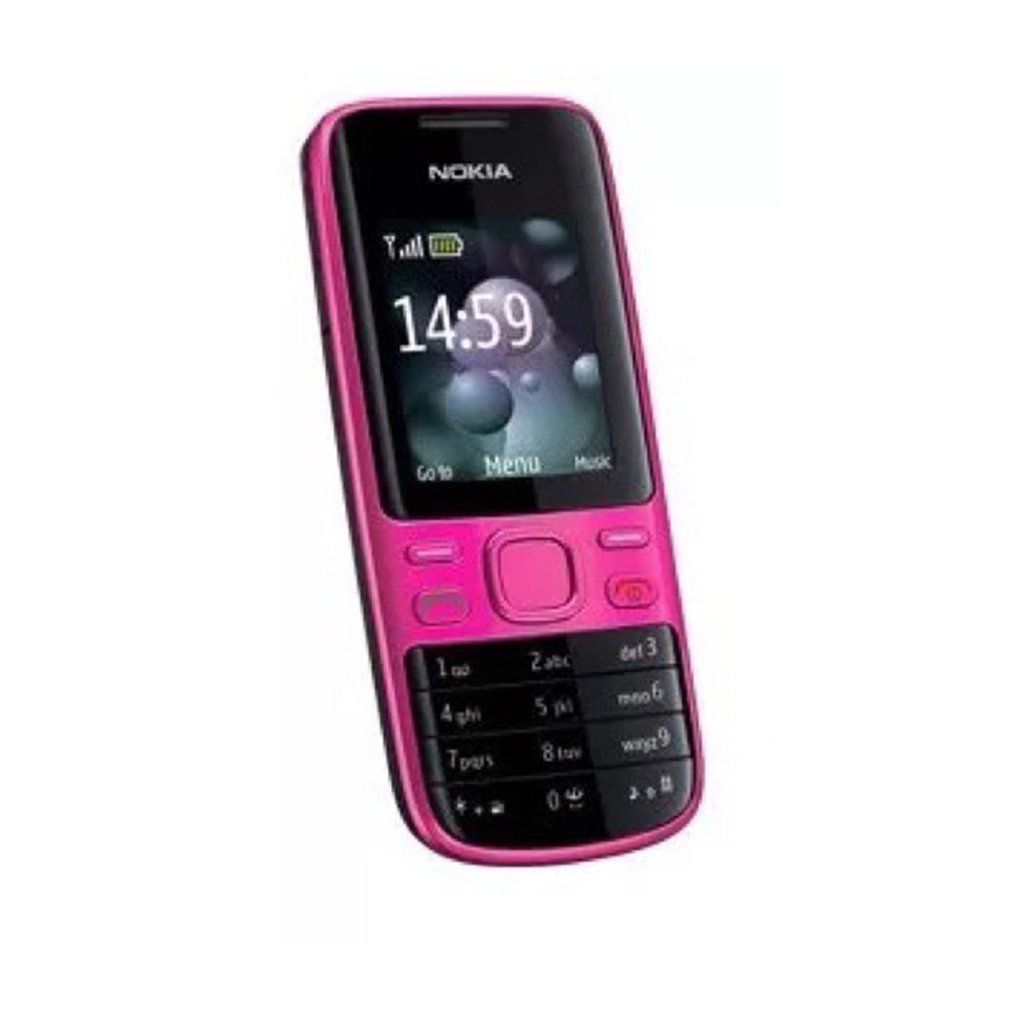 Nokia Renovated Candy Bar Phone - 2690 Red (Unlocked 2G, 7 European Languages)