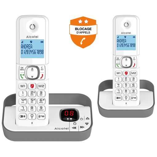 Alcatel Classic F860 Voice Duo Teléfono inalámbrico