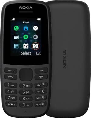 Nokia 105 Dual-Sim Mobile Phone - Black