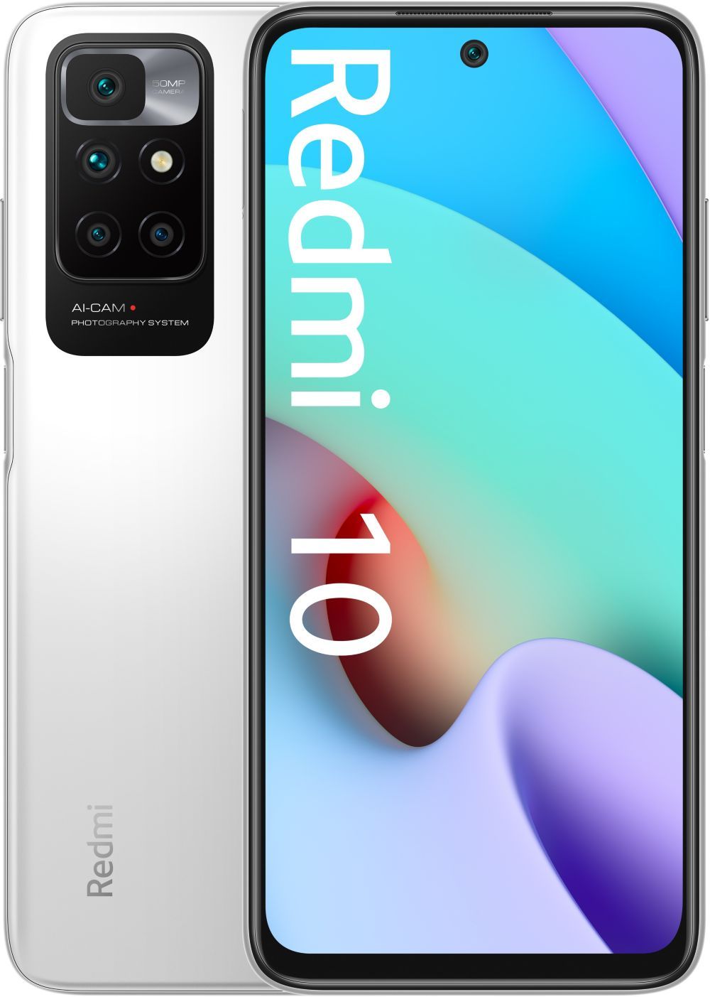 Xiaomi Redmi 10 Smartphone - White (6GB RAM, 128GB)