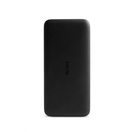 Batería portátil Xiaomi Redmi, 20000 mAh, Negra