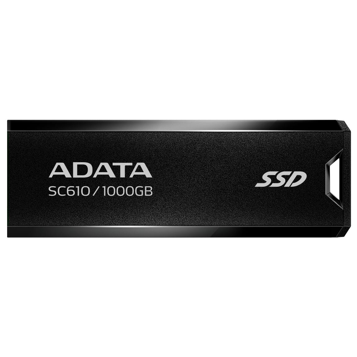 ADATA SC610 1TB USB 3.2 (3.1) Type-A Solid State Drive - Black