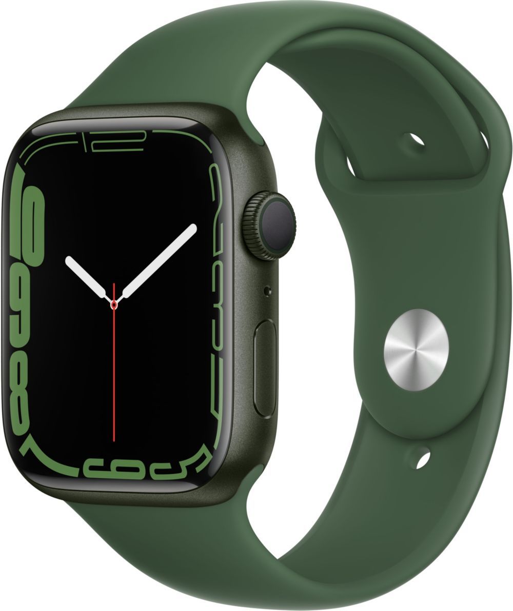 Apple Watch Série 7 (GPS) - Boîtier en aluminium de 45 mm, Vert