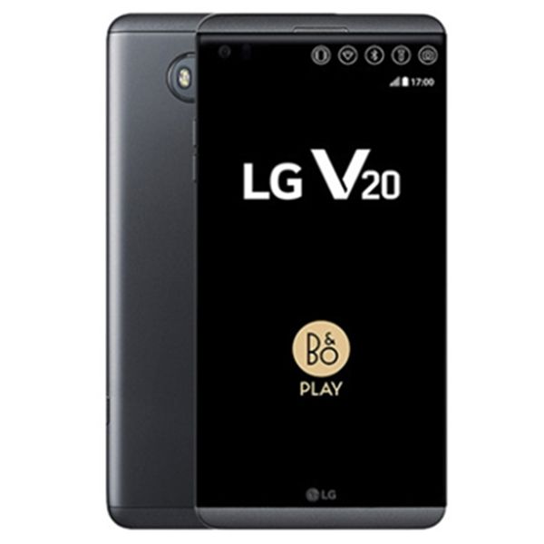 LG V20 Phone, F800 Model, 64GB Storage, Black