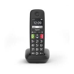 Gigaset E290 Analog/DECT Phone - Black