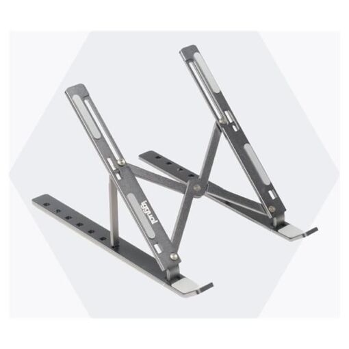Soporte para portátil Igual - Portátil, ajustable, plegable - 17" - Gris oscuro
