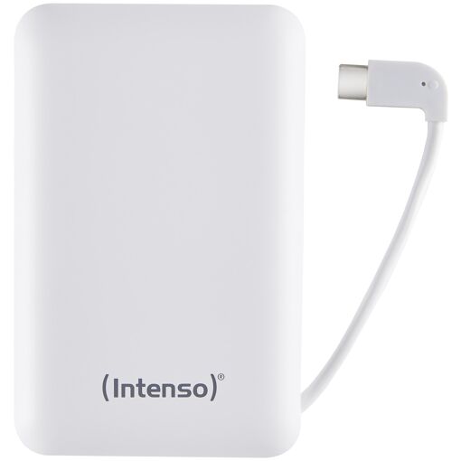 Batería Intenso Xc10000 de 10.000 mAh Lipo - Blanca