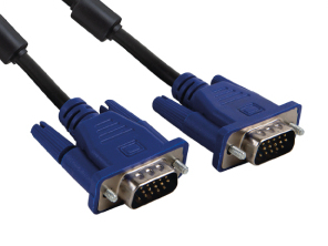 Igual VGA Cable 2m (D-Sub) Black and Blue