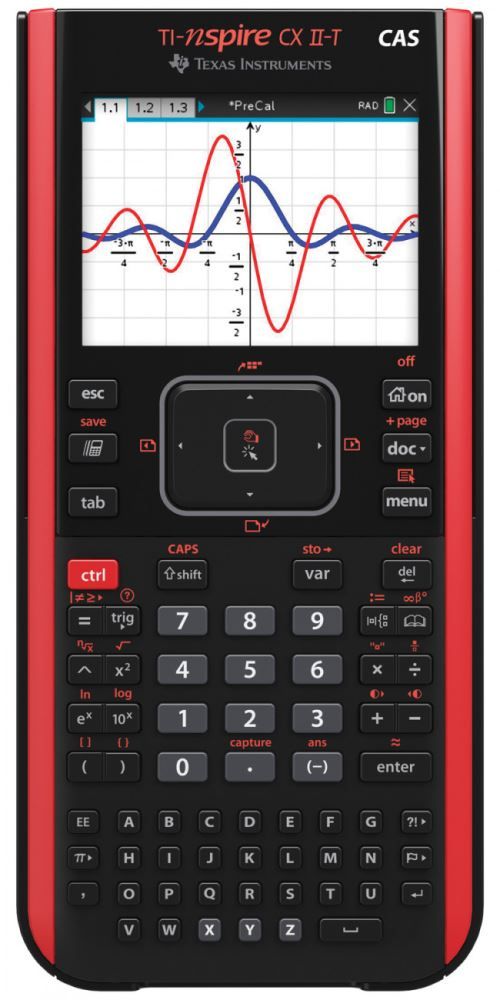 Texas Instruments TI-NSPIRE CX II T Cas - Graphing Calculator