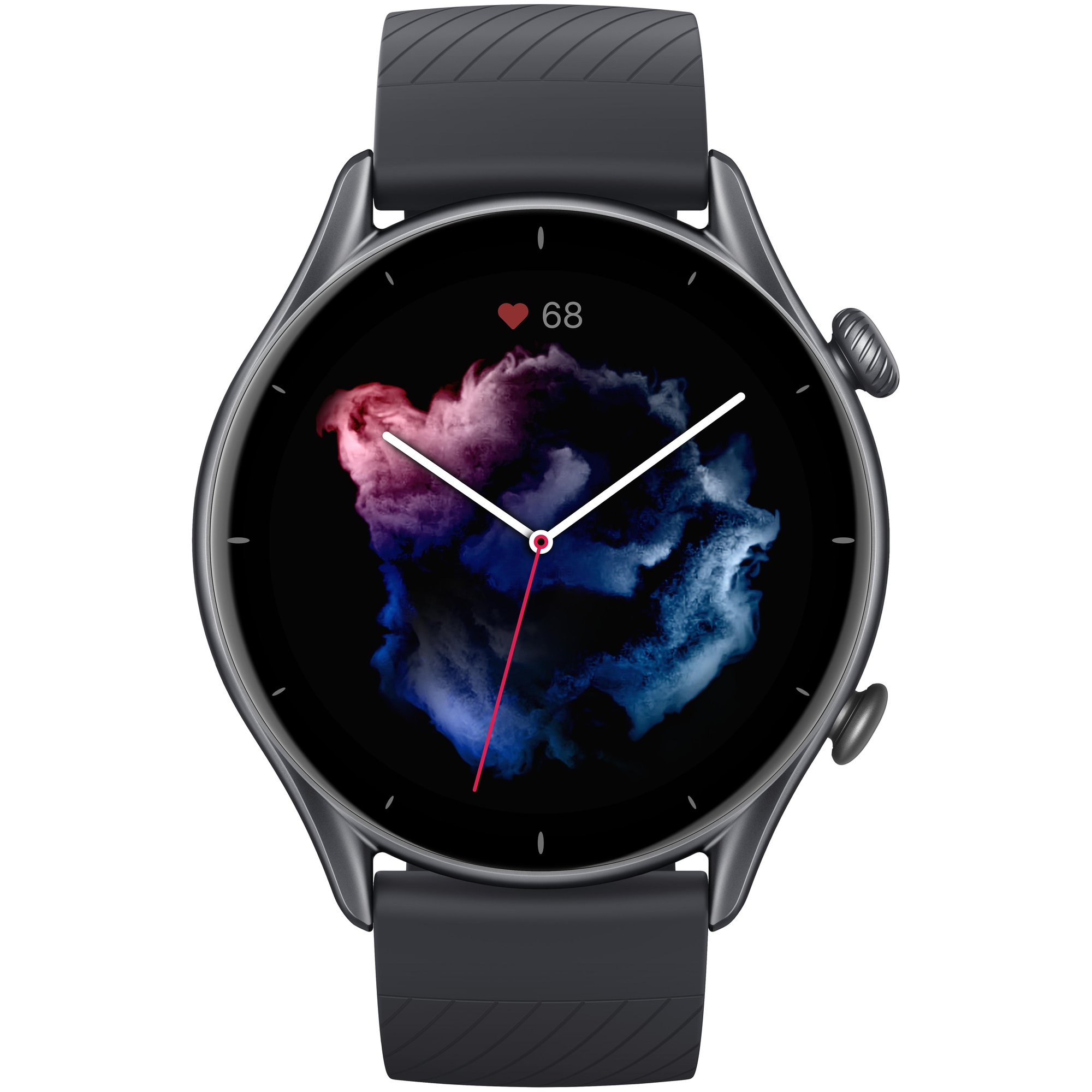 Amazfit GTR 3 Pro - Reloj Inteligente con Correa - Fluoropolímero - Negro Infinito - Tamaño de Muñeca: 155-218 mm - Pantalla de 1.45" - Wi-Fi, Bluetooth - 32g