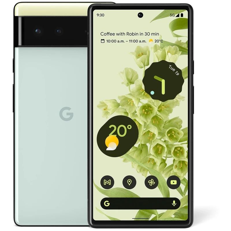 Google Pixel 6 5G - 128GB, Dual SIM, Ocean Grey