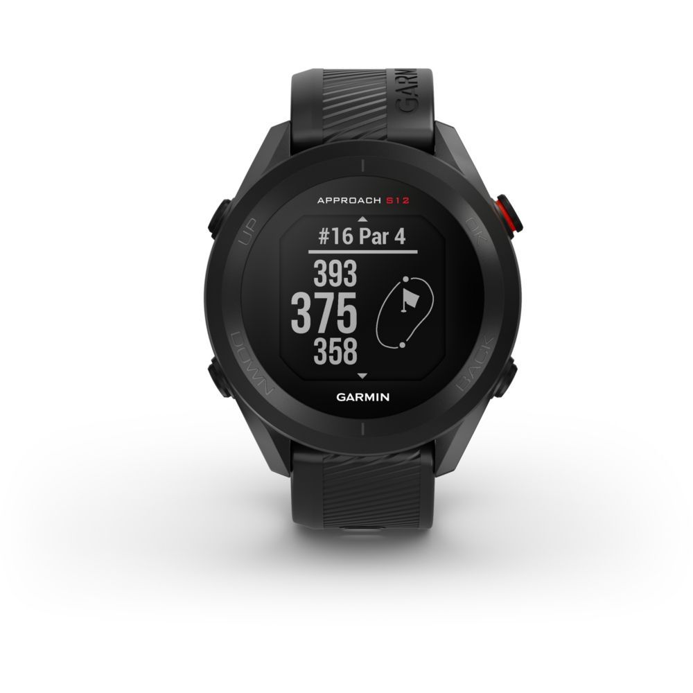 Garmin Approach S12 Golf GPS Watch - Black