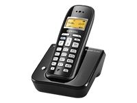 Gigaset AC260 - Téléphone sans fil avec identifiant appelant - DECTGAP - Noir, Argent