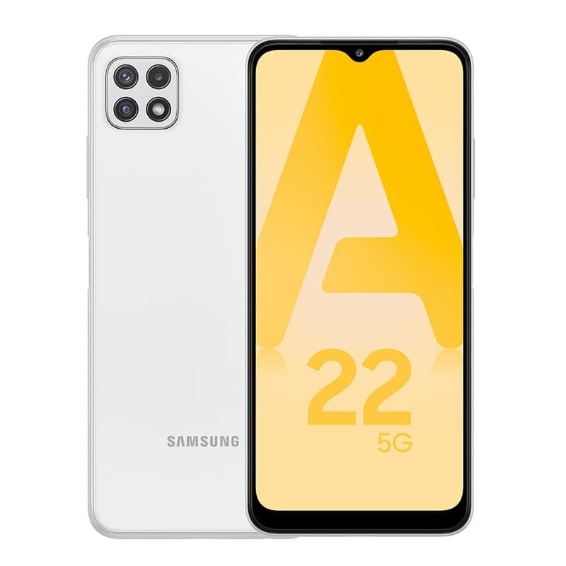 Samsung A22 5G Smartphone - 64GB, White