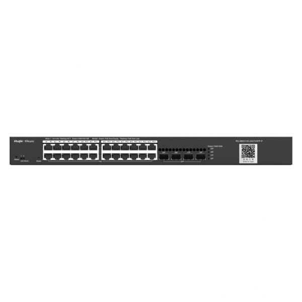 Ruijie Networks RG-NBS3100-24GT4SFP-P 24-Port Gigabit PoE+ Switch