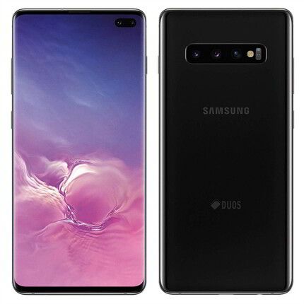 Samsung Galaxy S10+ 6.4' 8GB 512GB 4G LTE Black 4100mAh (Dual SIM) Smartphone