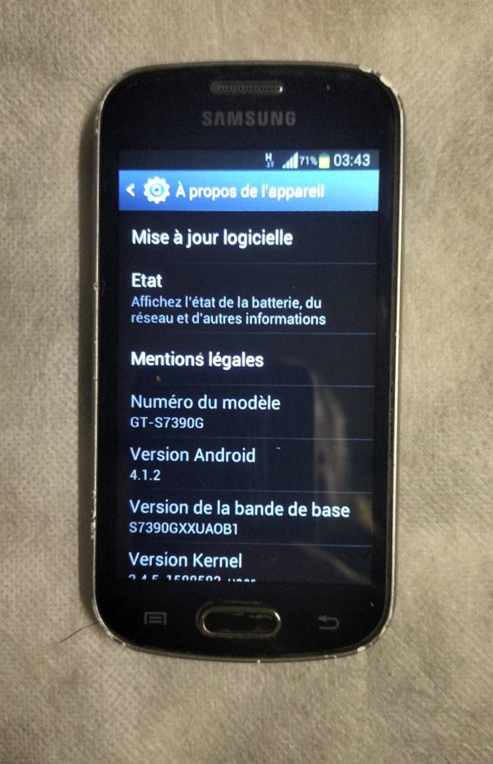 Samsung Galaxy Trend Lite S7390 - Black
