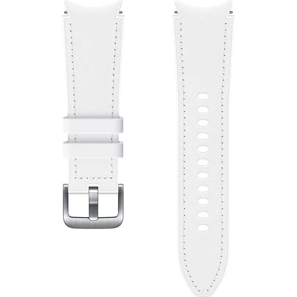 Samsung Smartwatch Band, Genuine Leather, White