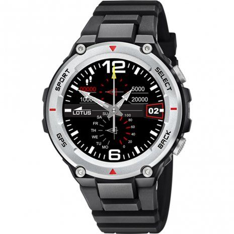 Lotus Smartime 50.8mm Connected Watch - Black
