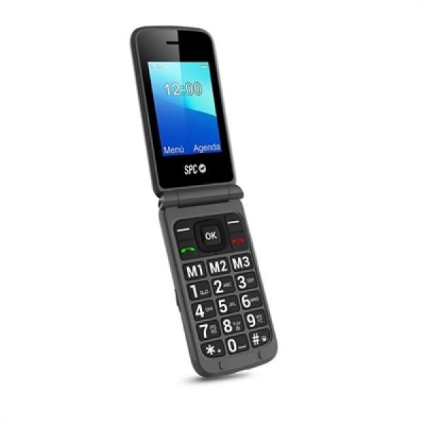 SPC Stella 2, 2.4" Display, 100g, Grey Digital Phone